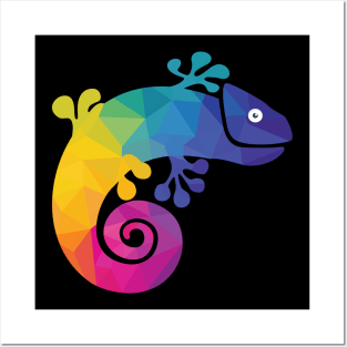 Chameleon Posters and Art